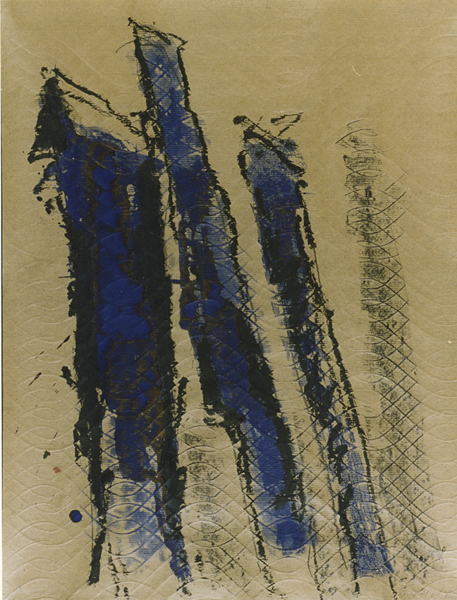 ERRANCEencre, craie, papier armé50 x 6512  94 n°5