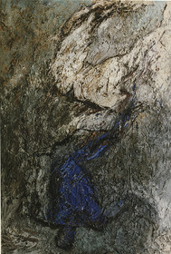 DA PONTE 1acrylique, terre, pigments, marbre, toile150 x 10011  92 - 6  93