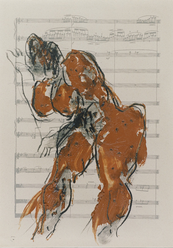 DESSINcraie huile, lavis, papier musique50 x 322  11  98 ( 5 )