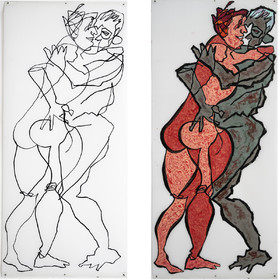 COUPLE COLONNE n° 13   ANNIE