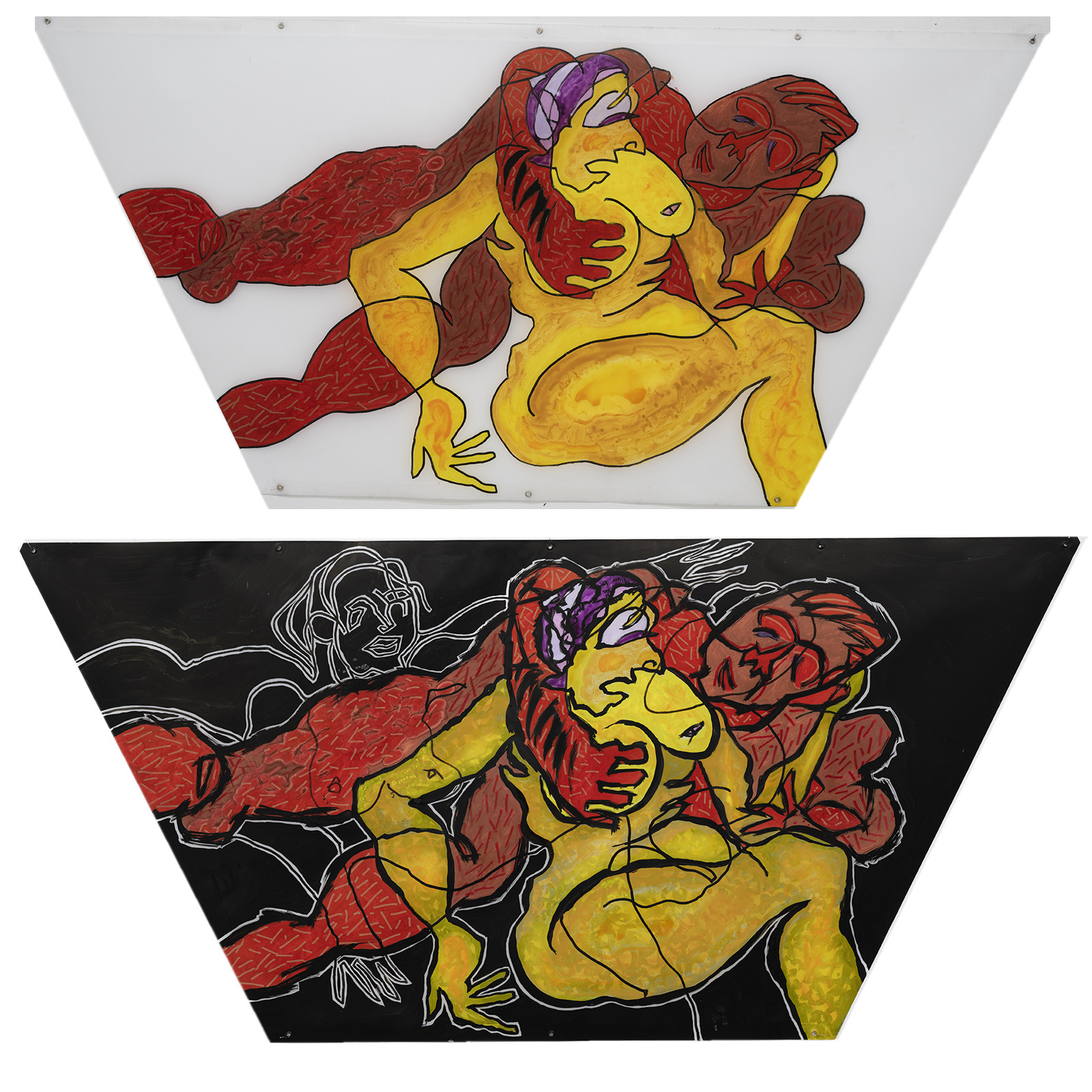 COUPLE COLONNE n° 22   D + M