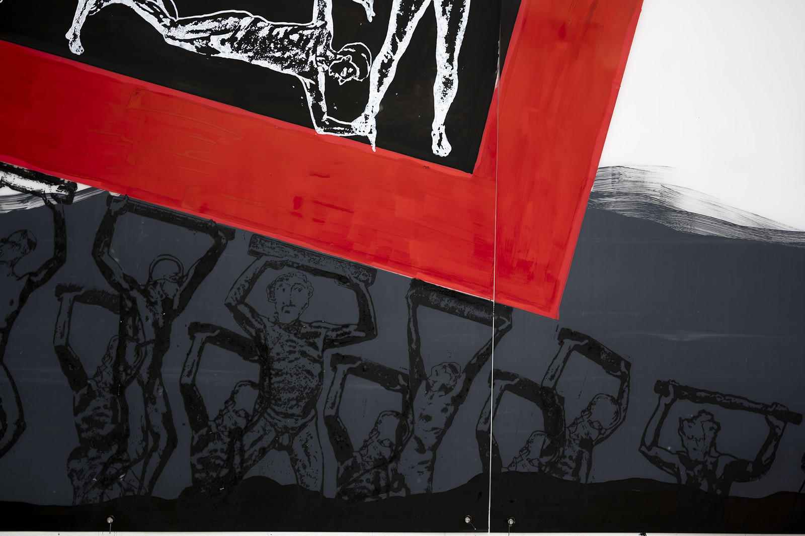 GRAND TRIPTYQUE - 6   ATLANTES CONFINÉS