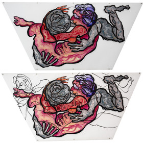 COUPLE COLONNE n° 17   MARIE HELENE C.