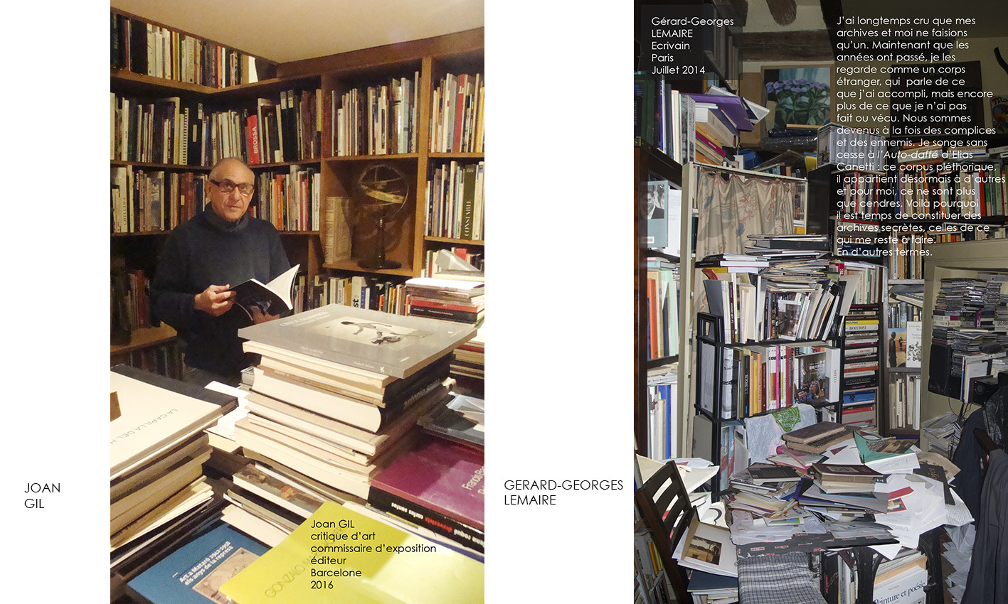 Joan GIL & Gérard-Georges LEMAIRE