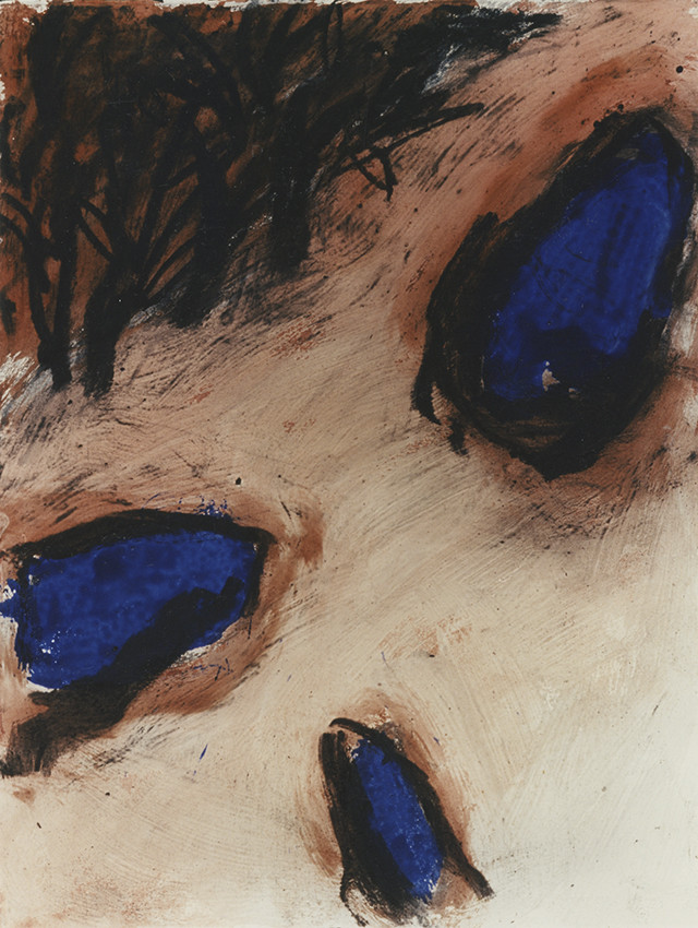 DERIVE  Acrylique, fusain, pigments, terre, poudre de marbre, bitume, graphite, sur papier9 - 8  - 199565 x 50