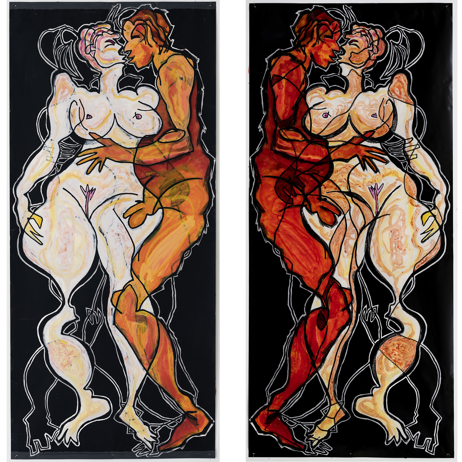 COUPLE COLONNE n° 12   LUCIE