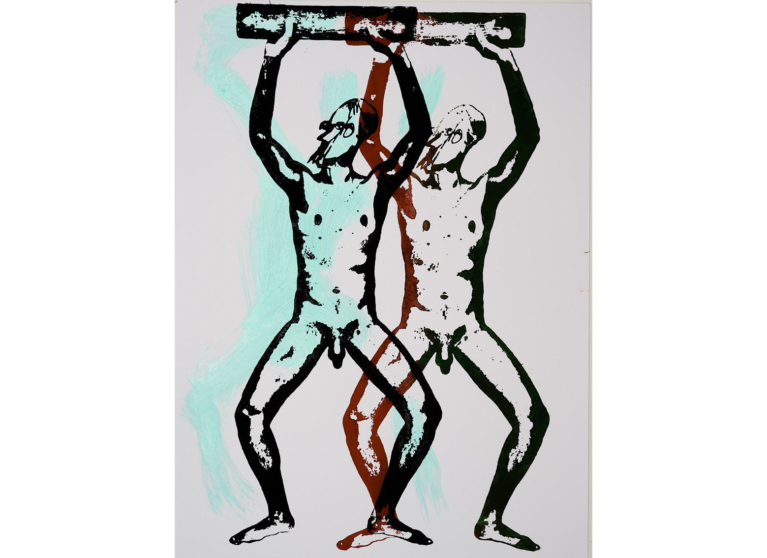 ATLANTES - LINO GRAVURES40 x 30     04 - 2019