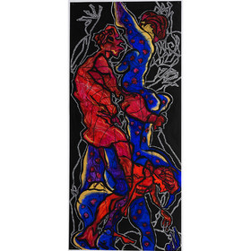 COUPLE COLONNE n° 25   JEANNE