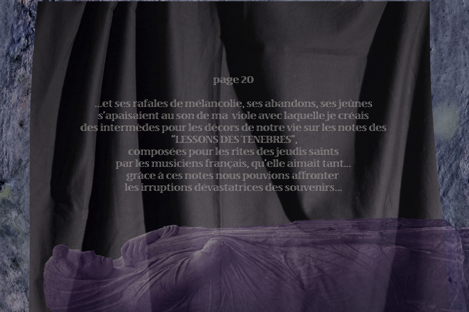 LEÇONS DE TENEBRES 1   TEXTE