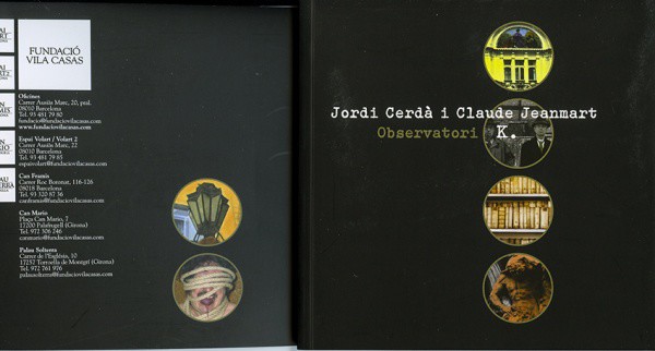 OBSERVATORI K.Catalogue de l'exposition OBSERVATORI  K.Fundacio VILA CASAS, Torroella de Montgri ( Girona ), Espagne