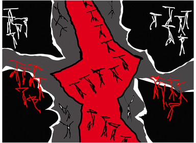 GRAND TRIPTYQUE - 5 - LE CARREFOUR DES ATLANTES