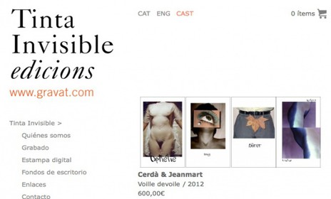 TINTA INVISIBLEJordi Cerdà & Claude JeanmartVoilé - Dévoilé   2012