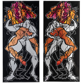 COUPLE COLONNE n°9   FAB. L