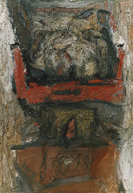 FATUM 1acrylique, terre, pigments, oxydes, toile200 x 1408  92