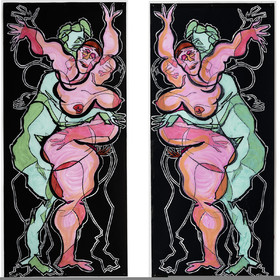 COUPLE COLONNE n° 10   FRA. S