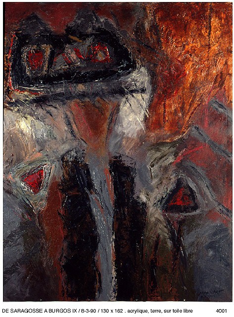 DE SARGASSE A BURGOS 9162 x 130acrylique sur toile libre8 - 3 - 1990