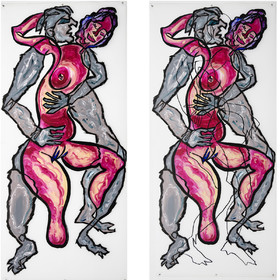 COUPLE COLONNE n° 17   MARIE HELENE C.