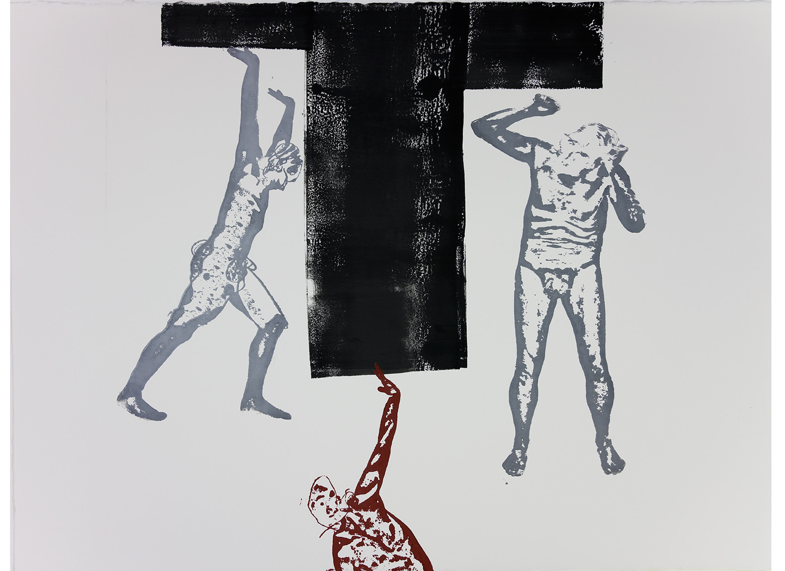 20 planches 55 x 77   papier pour eau forte   impression de lino gravures   encres Schmincke   impression au pied   Mai 2019