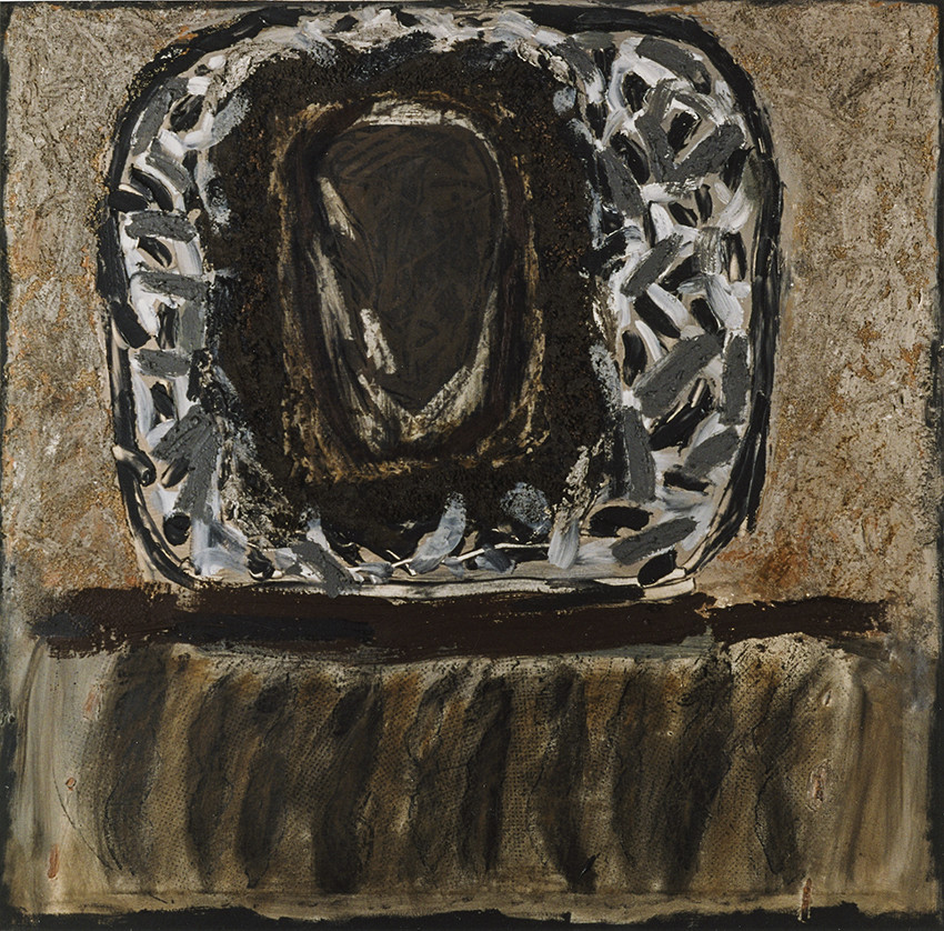 ERRANCE 1acrylique, terre, sable, toile100 x 1004  94