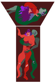 129 - Couple Colonne En Echo -PREMIER   Marie