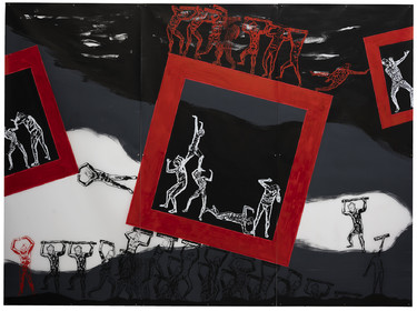 GRAND TRIPTYQUE - 6   ATLANTES CONFINÉS