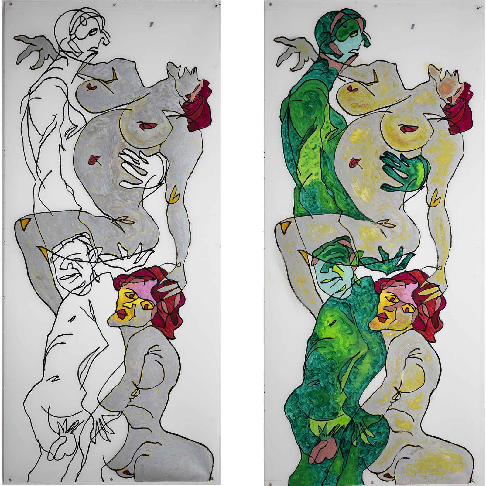 COUPLE COLONNE  n° 20   DOMINIQUE