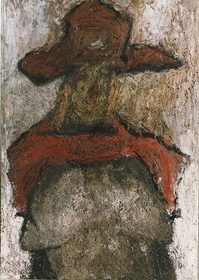 FATUM 1 bisacrylique, terre, pigments, oxydes, toile100 x 1007  93