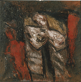 DA PONTE 6acrylique, terre, pigments, marbre, toile150 x 10012  92