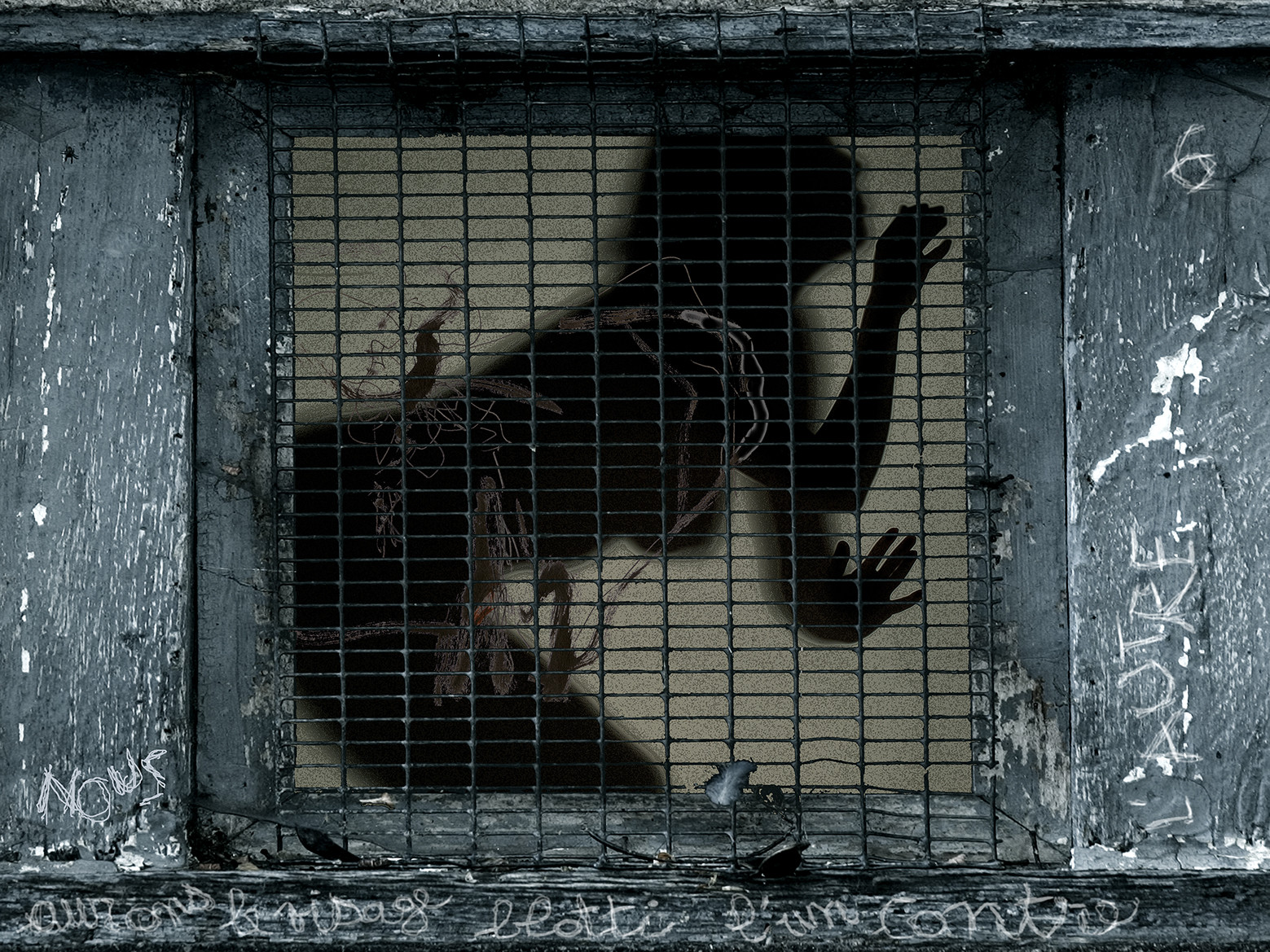 Nous aurons le visage blotti l'un contre l'autre