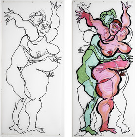 COUPLE COLONNE n° 10   FRA. S