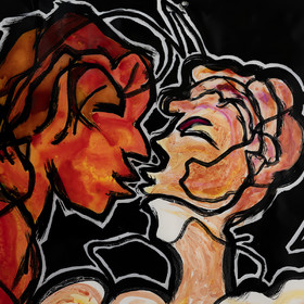 COUPLE COLONNE n° 12   LUCIE