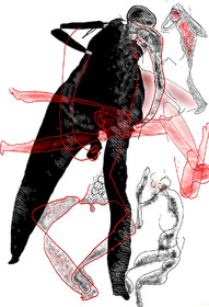 REPLIQUE GEANTE APSARA - MAR