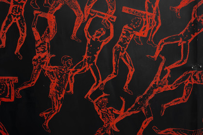 GRAND TRIPTYQUE n° 9   ATLANTES ET COSMOS