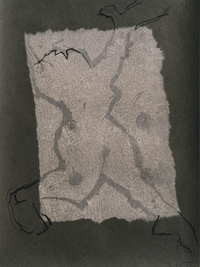 VOYAGE MENTALlinogravure, collages, encre et plume40 x 303  93 (8)