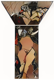 033 COUPLE COLONNE EN ECHO-FAB- NEURONAL